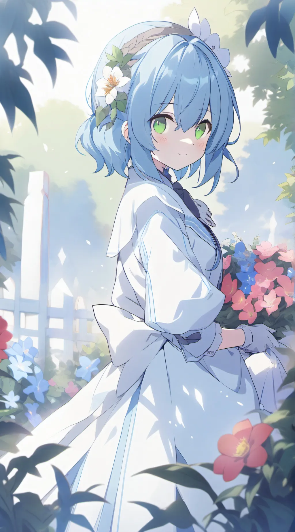 ai character: risa  background