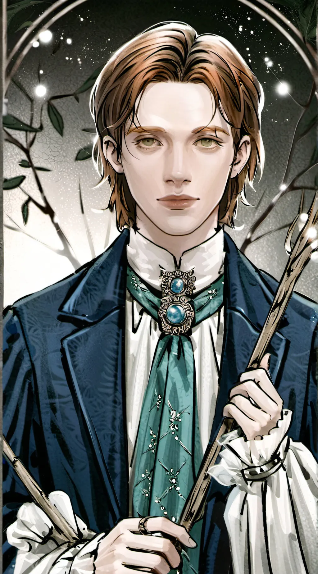 ai character: ✨️🦁Bill Weasley🦁✨️ background