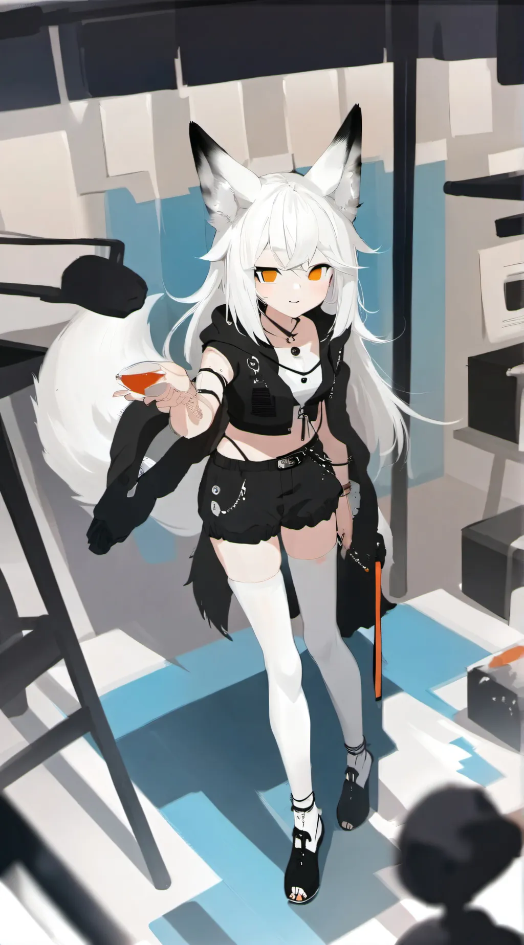 ai character: Phoenix background