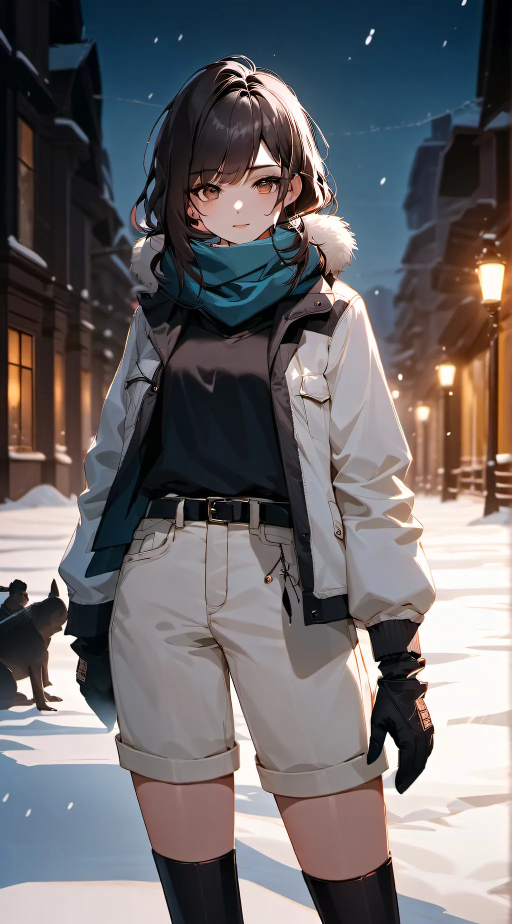 ai character: Becca background