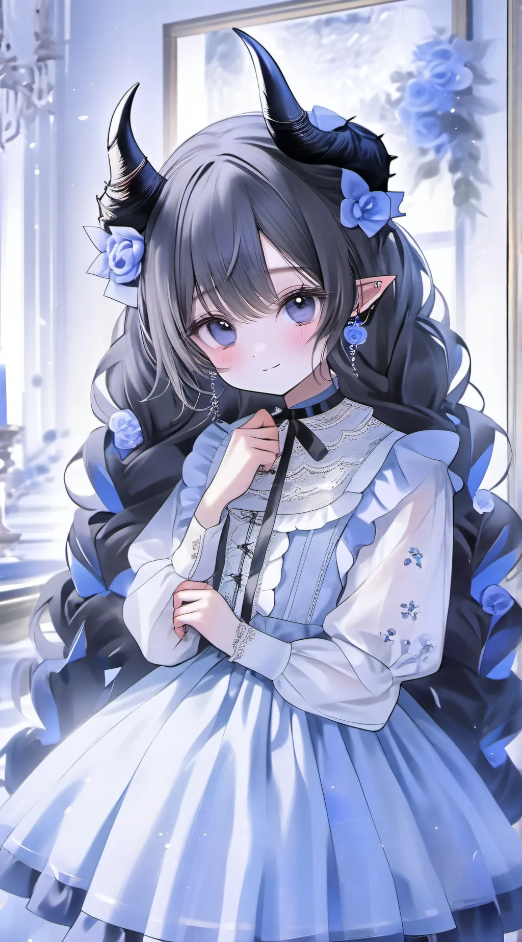 ai character: lily background