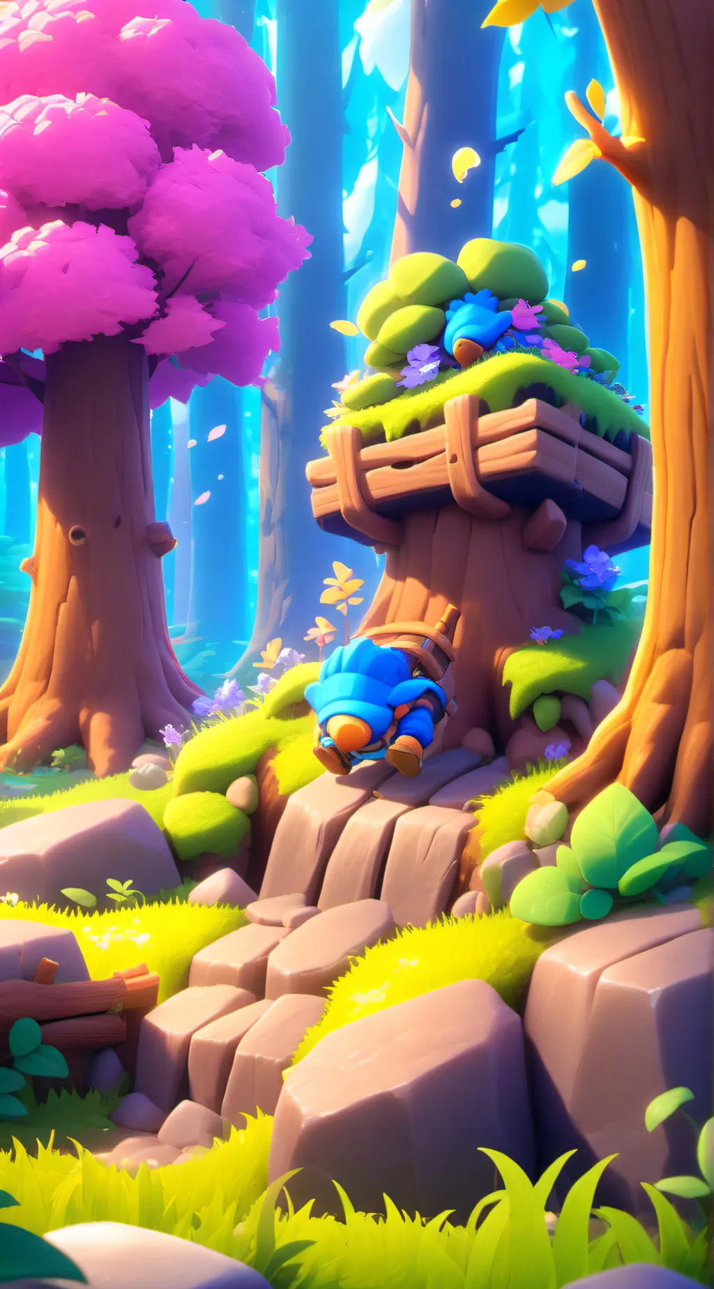 ai character: Tbt reacts background