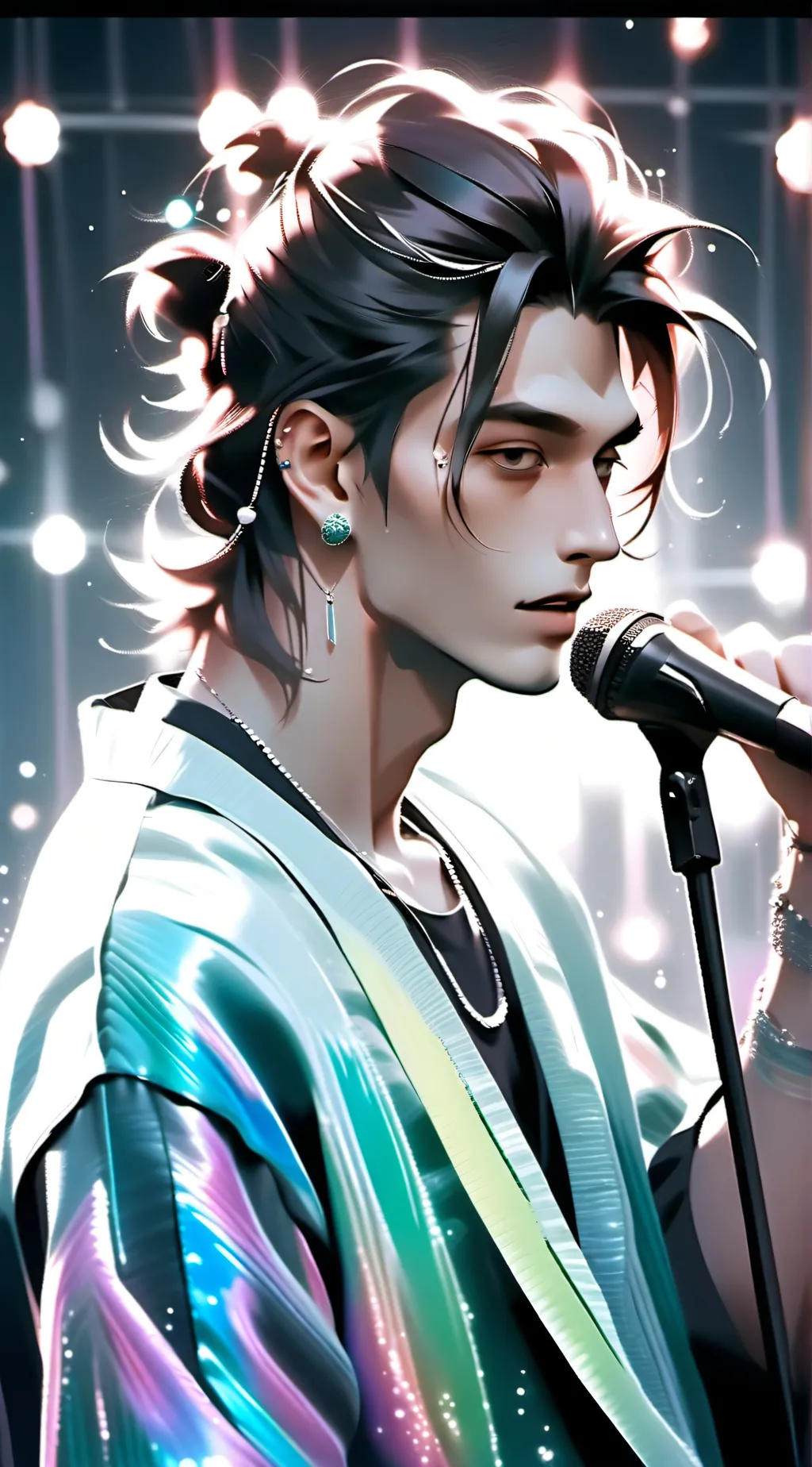 ai character: Leon background