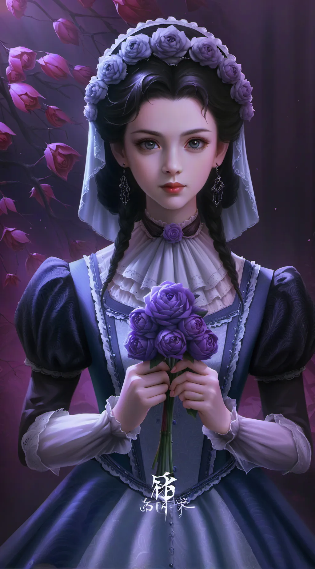 ai character: Haunted Nelly  background