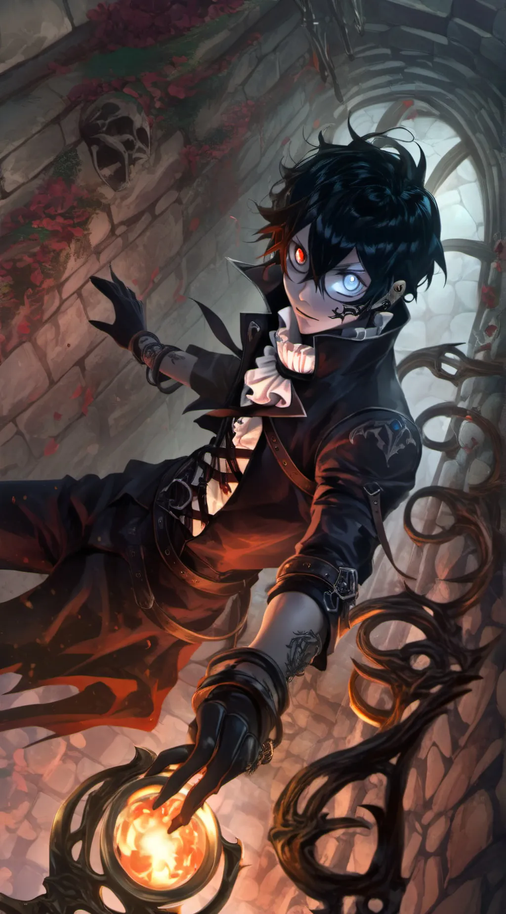 ai character: Trey background