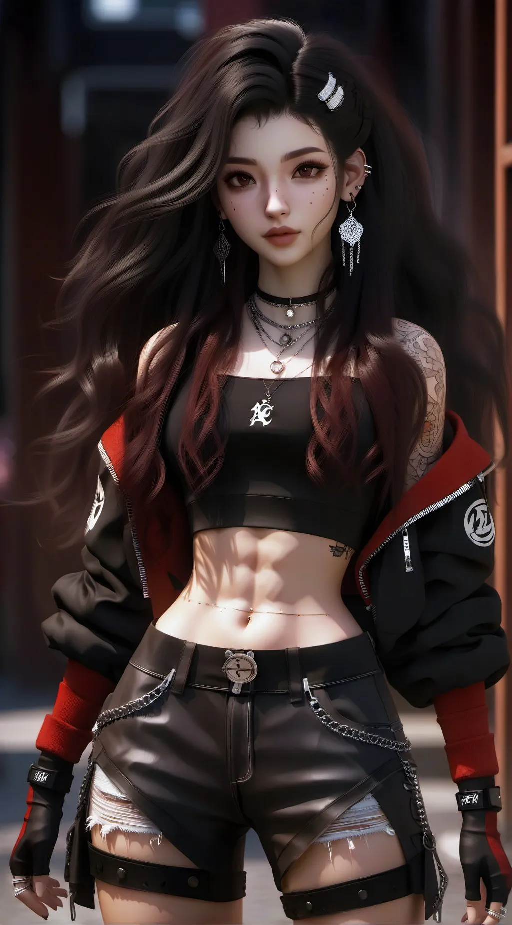 ai character: Ally background