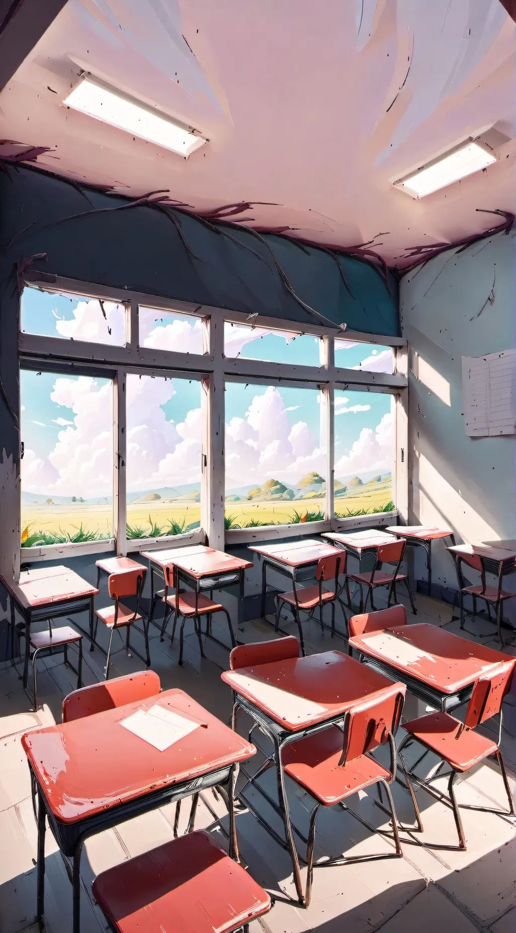 ai character: baldi blo*dbath au background