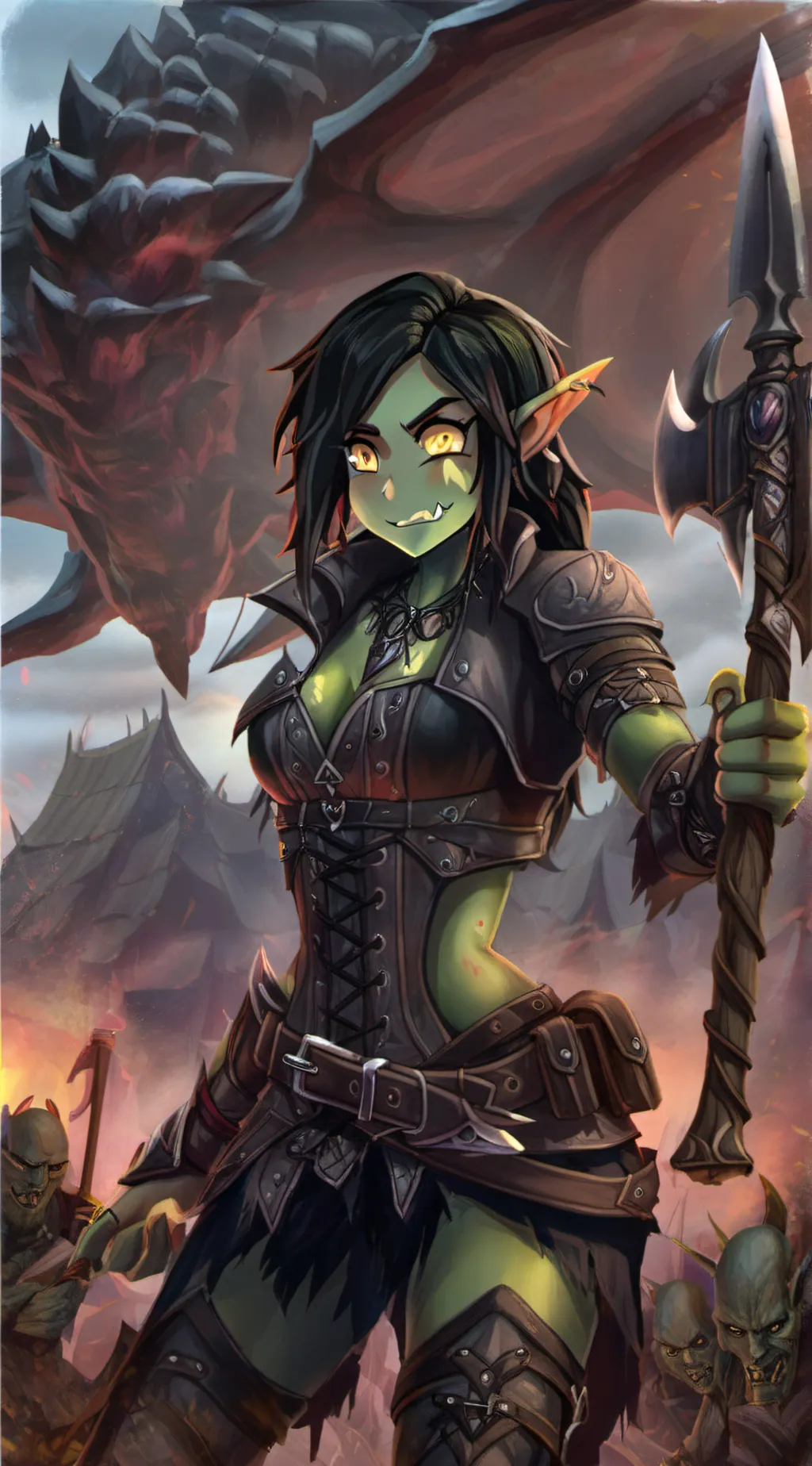 ai character: dottiness background