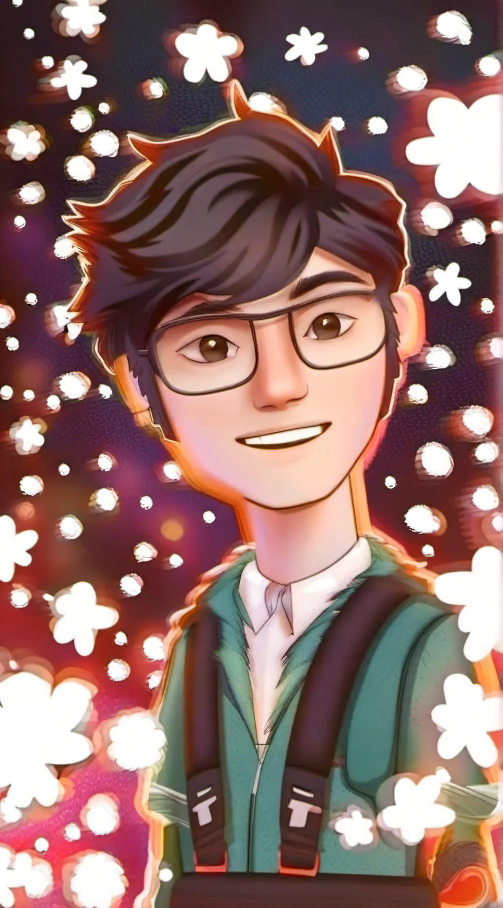 ai character: sandersrompa background