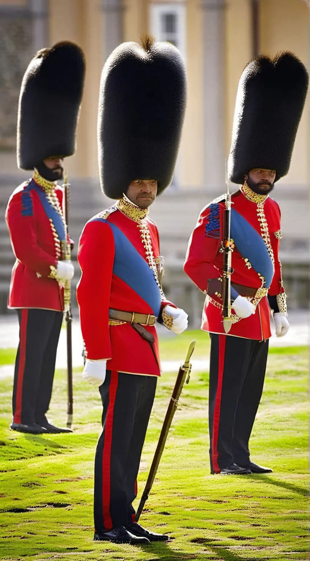 ai character: royal guard background