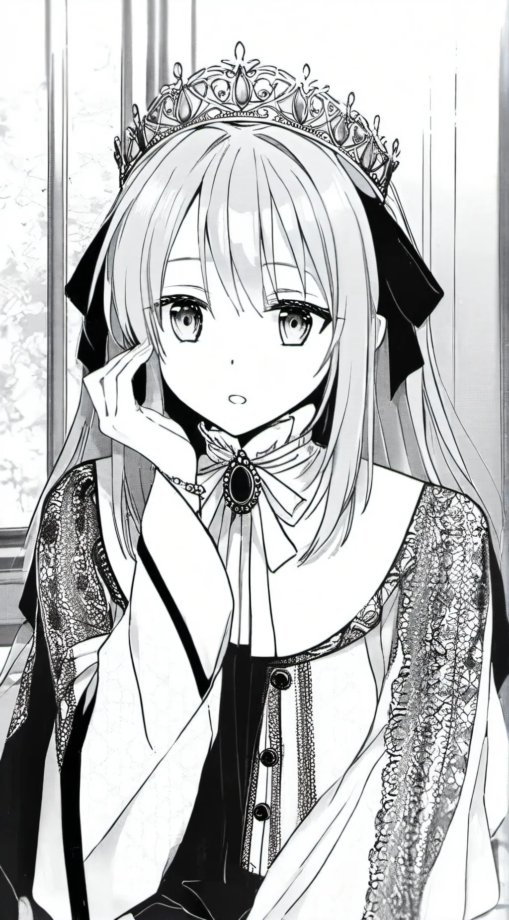 ai character: Queen Victoria V background