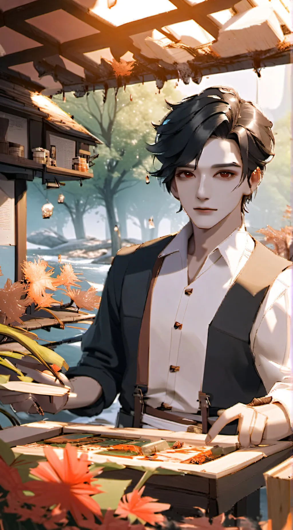 ai character: daniel background