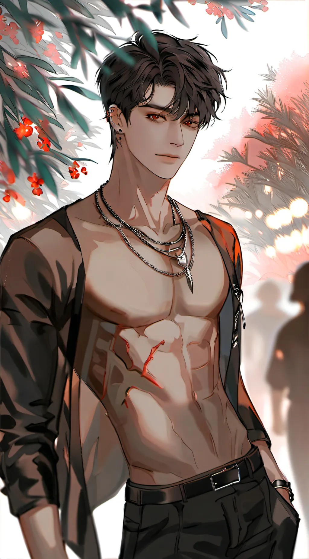 ai character: Your boyfriend  background