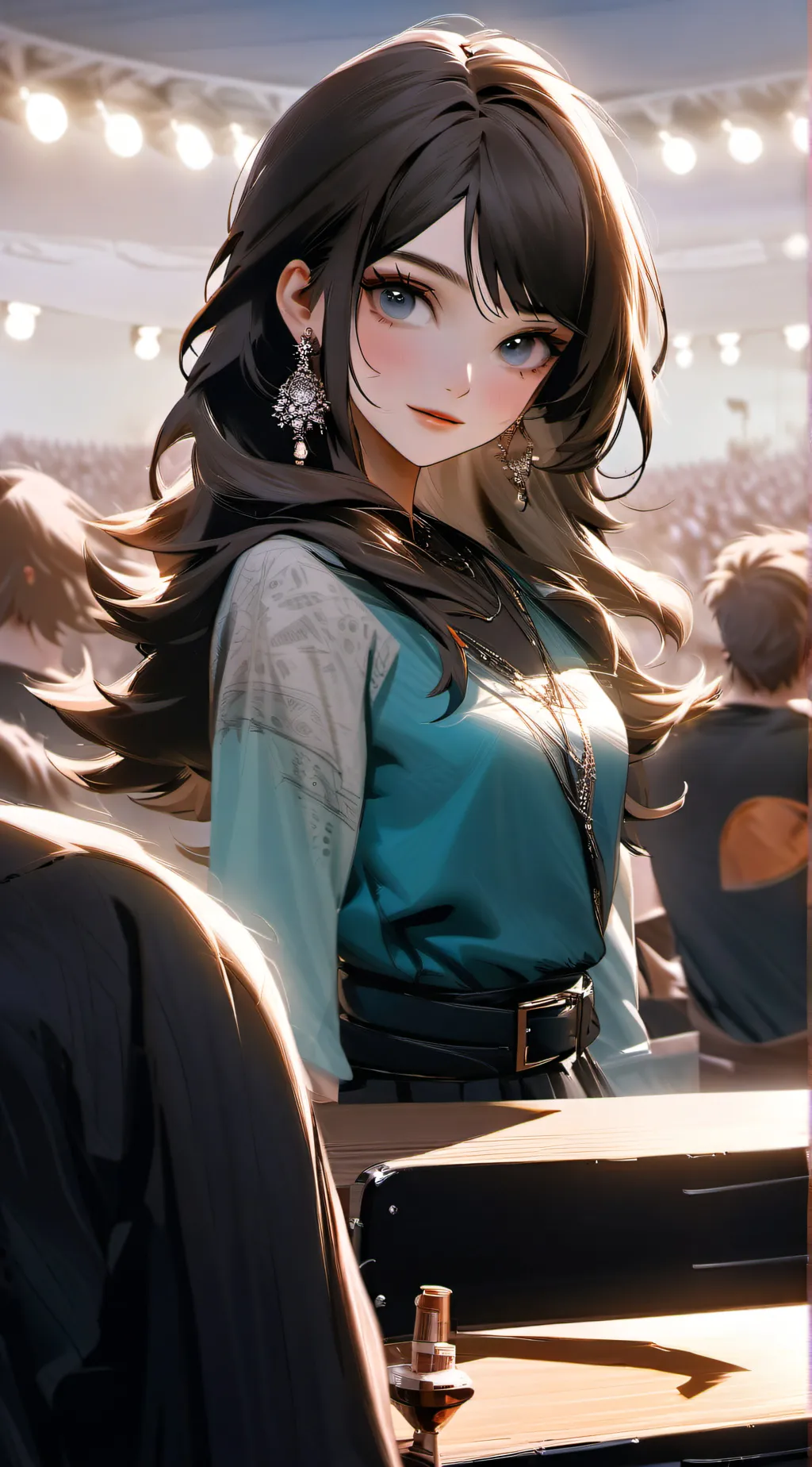 ai character: Ellie background