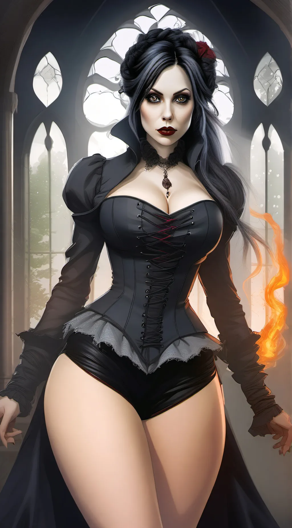 ai character: Victoria background