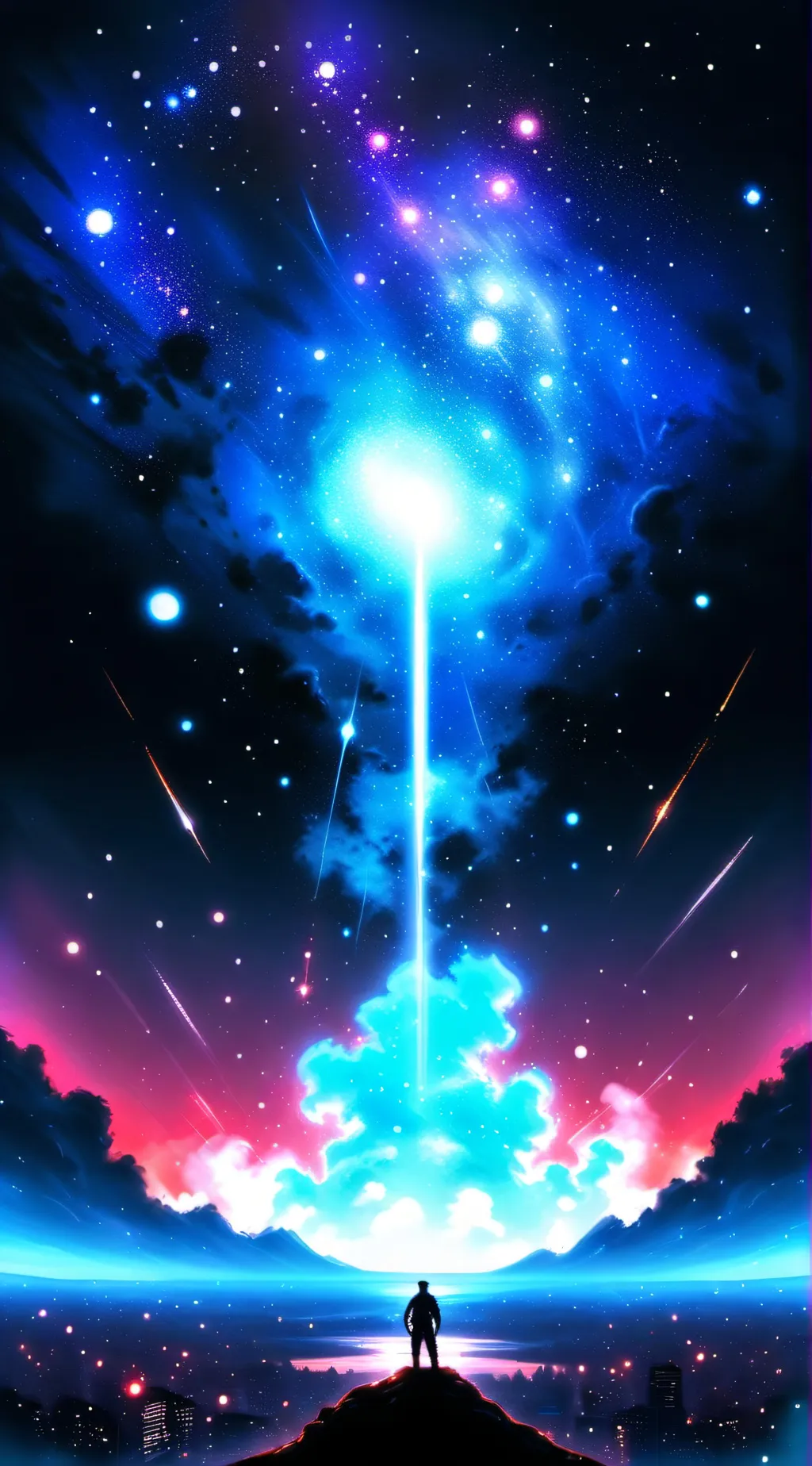 ai character: Mha out of school👽 background