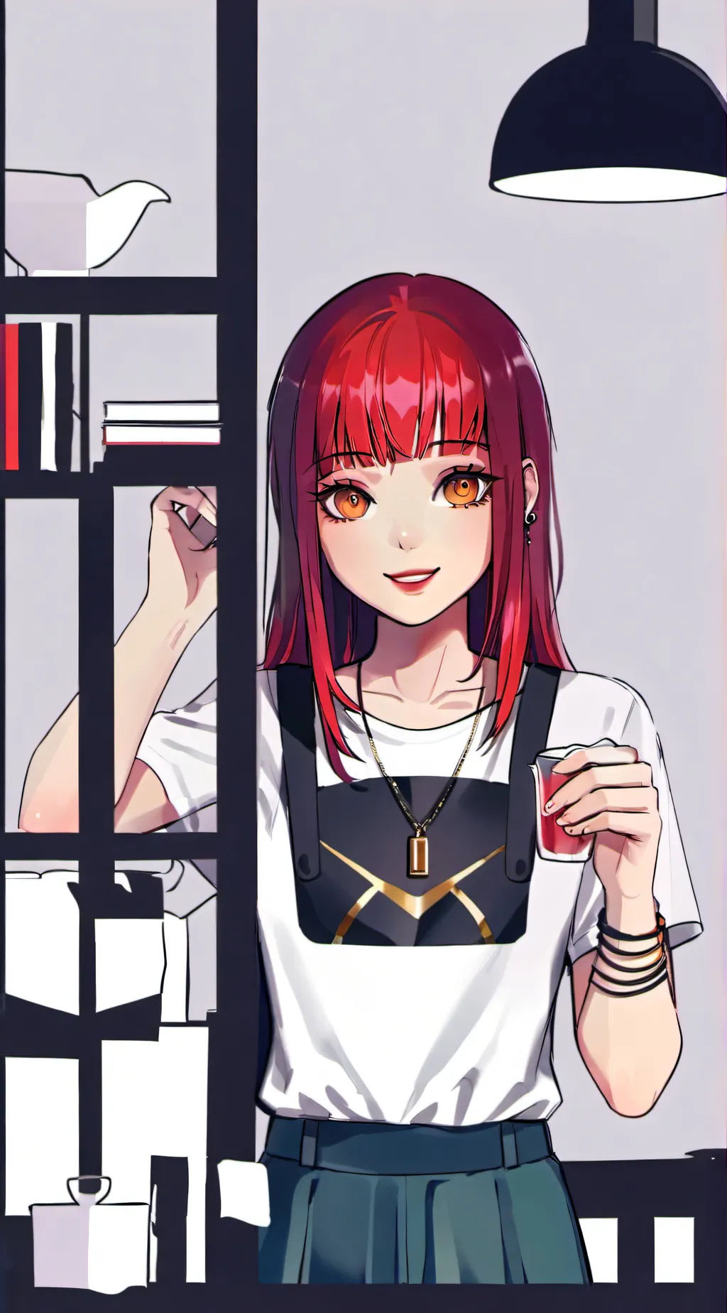 ai character: olivia background