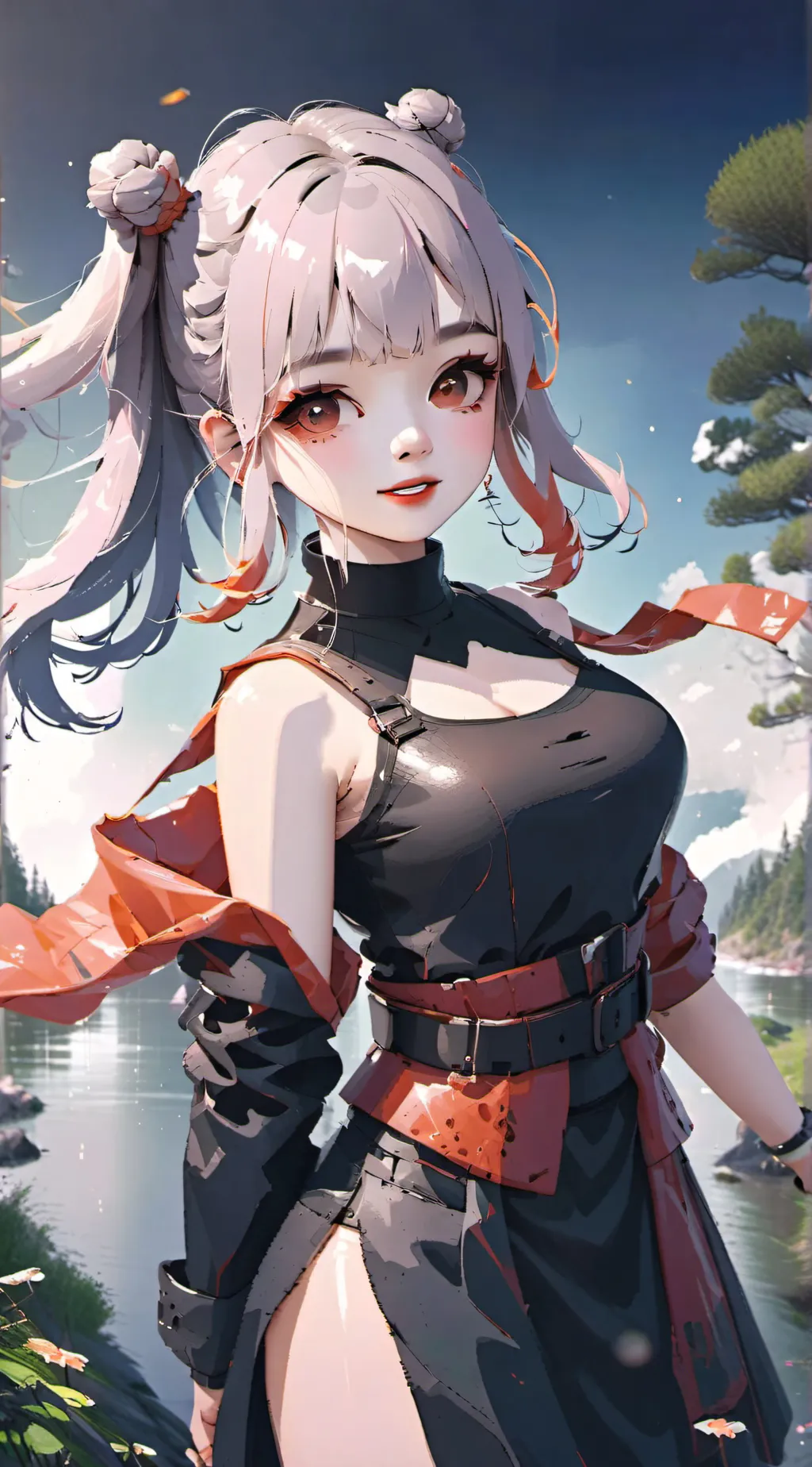 ai character: Miami  background