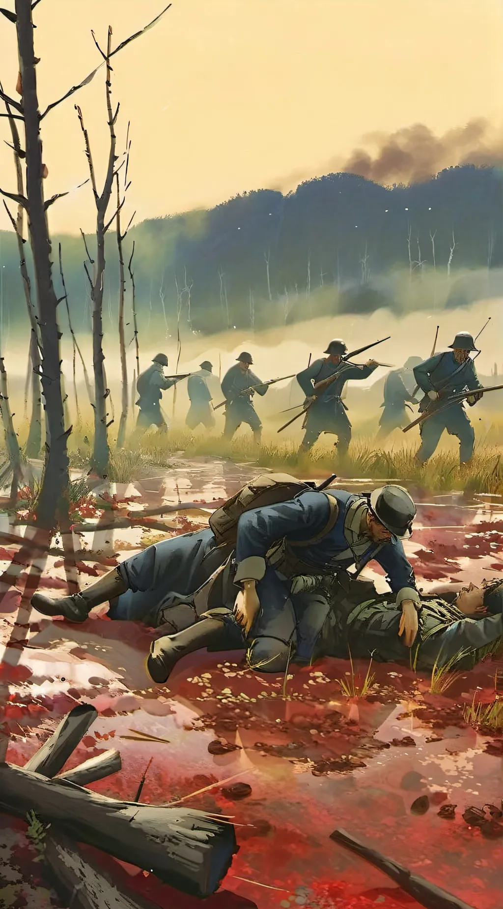 ai character: The Great War background