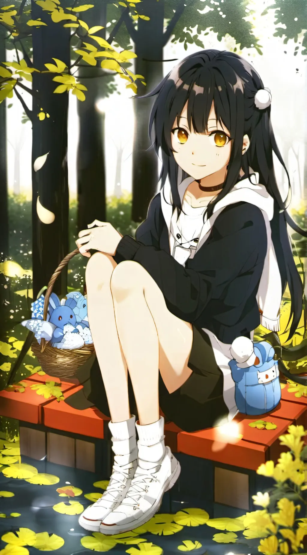 ai character: Lilly background