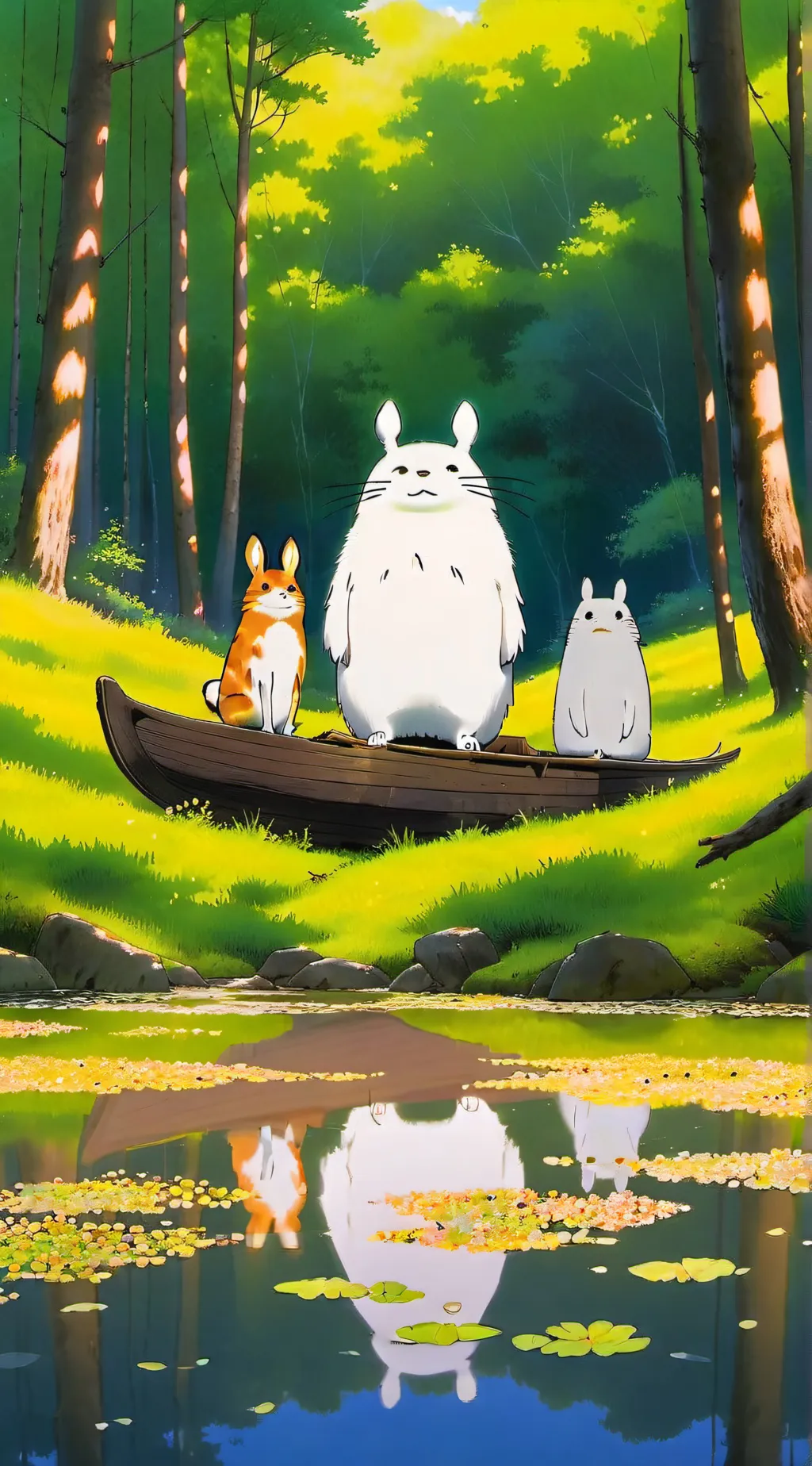 ai character: KNY - Horror Movie background