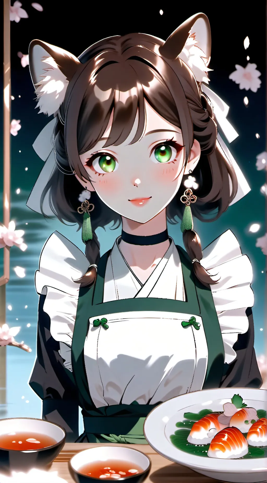 ai character: Yuri  background