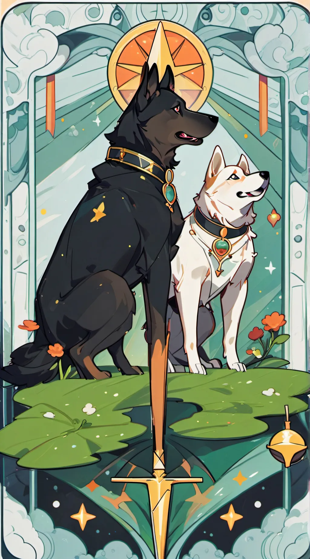 ai character: doggy 🐕 background