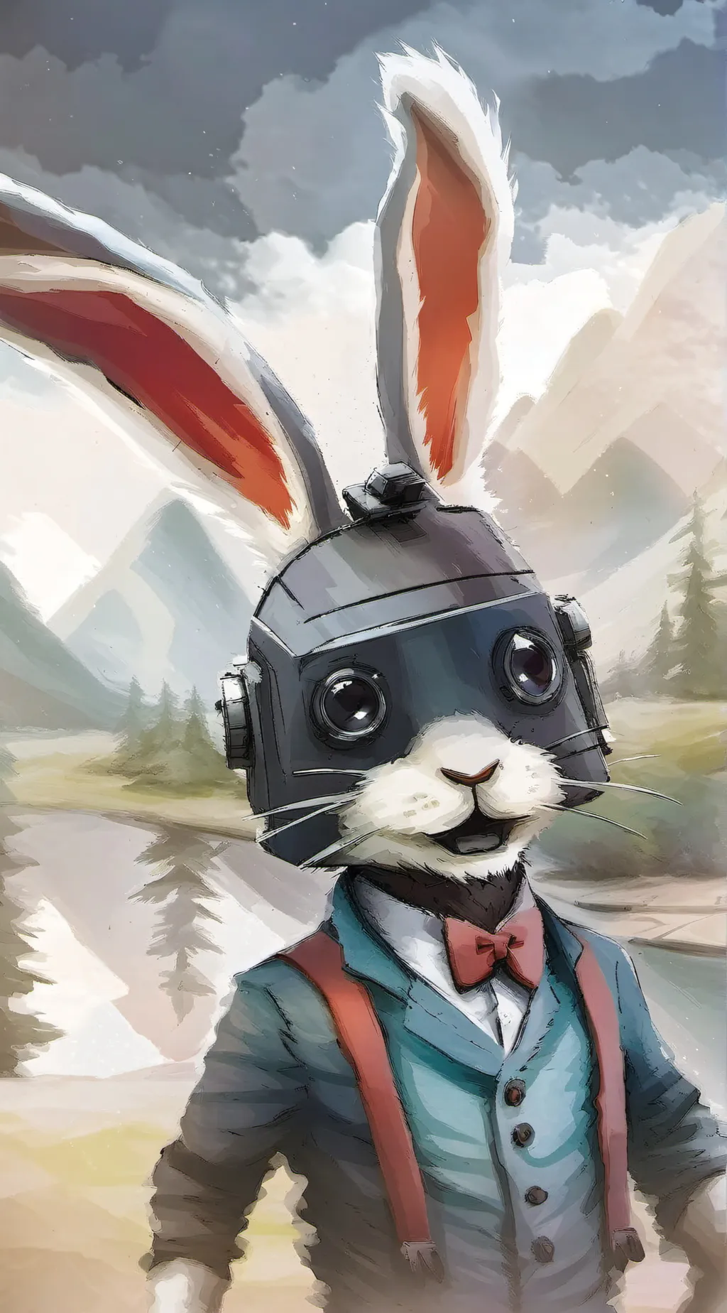 ai character: fnaf 1 background