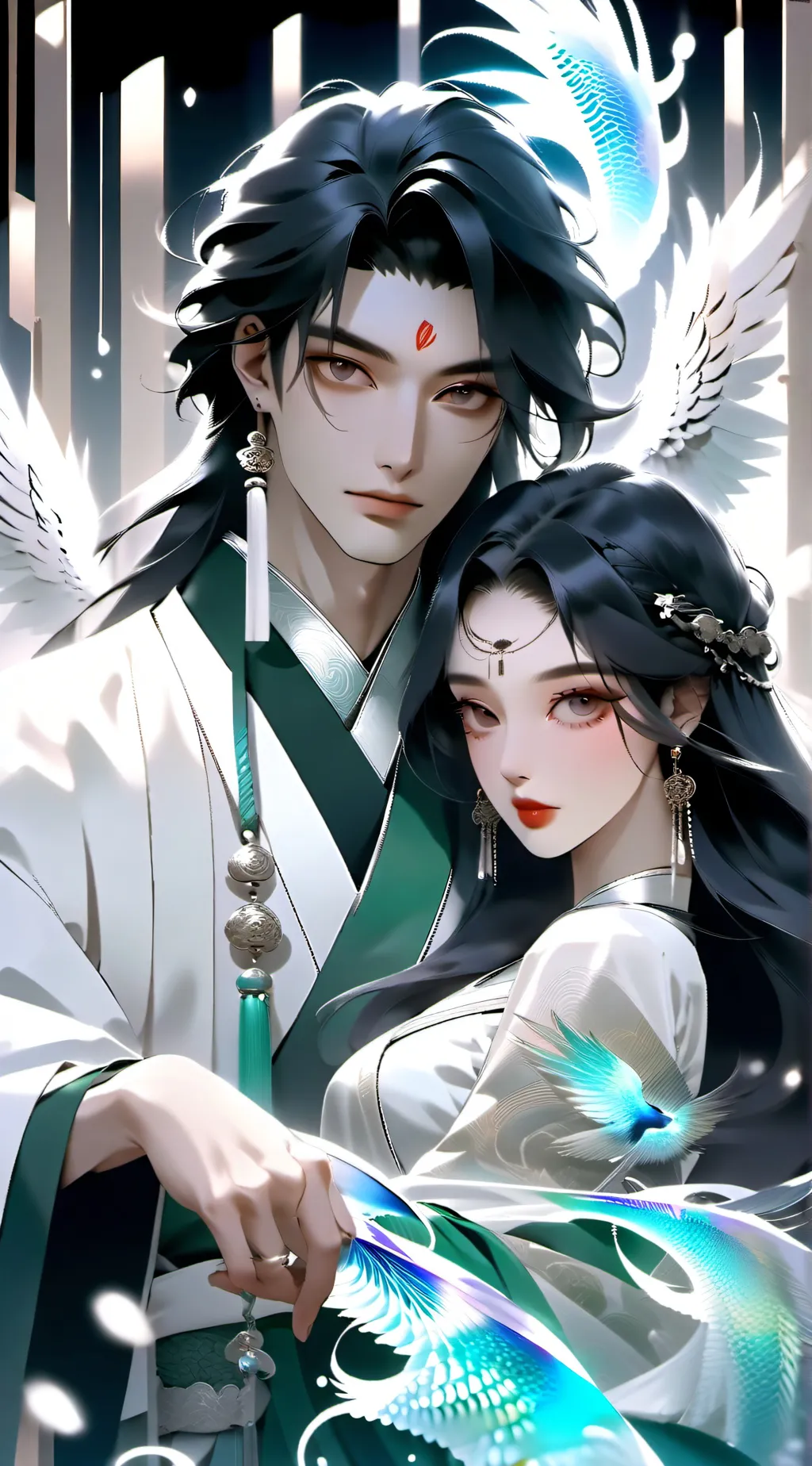 ai character: 顾苏泽和白玉 background