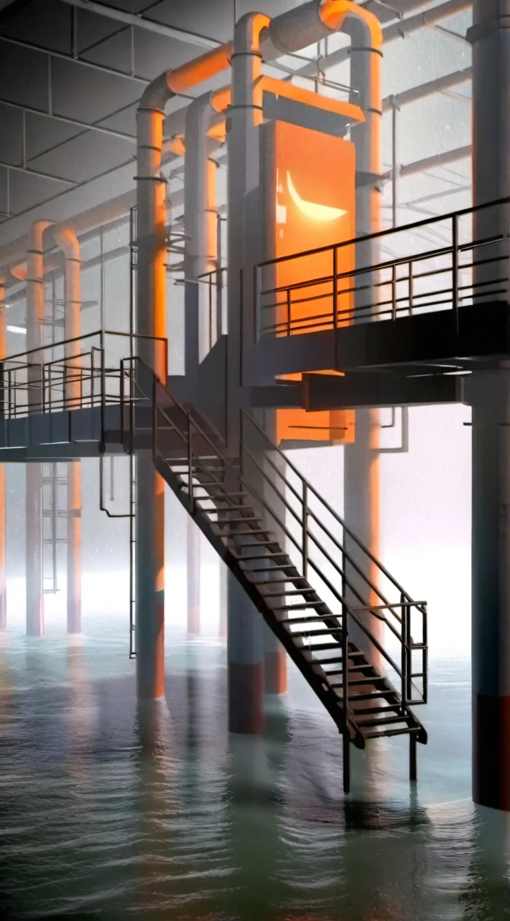 ai character: lost and found background