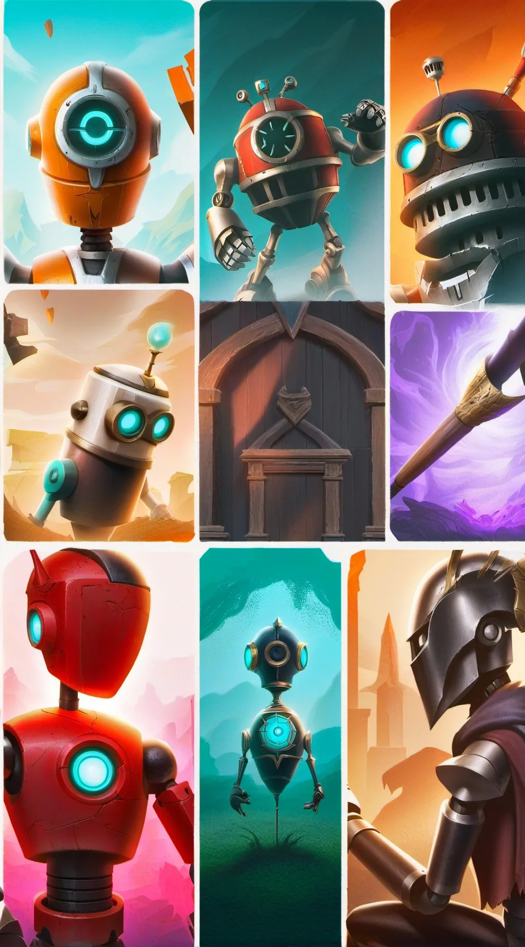 ai character: real steel background