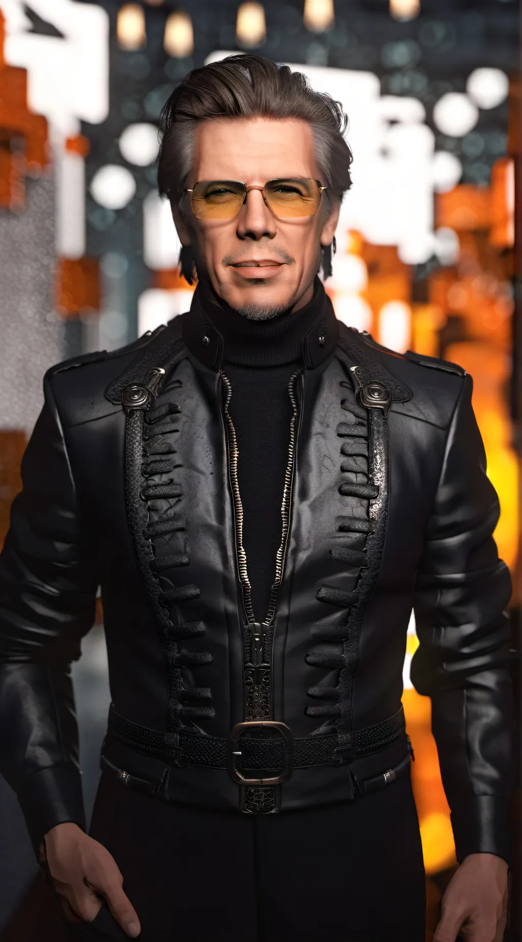 ai character: George Thorogood background