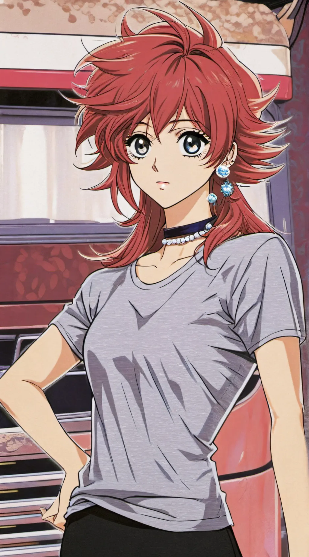 ai character: June background