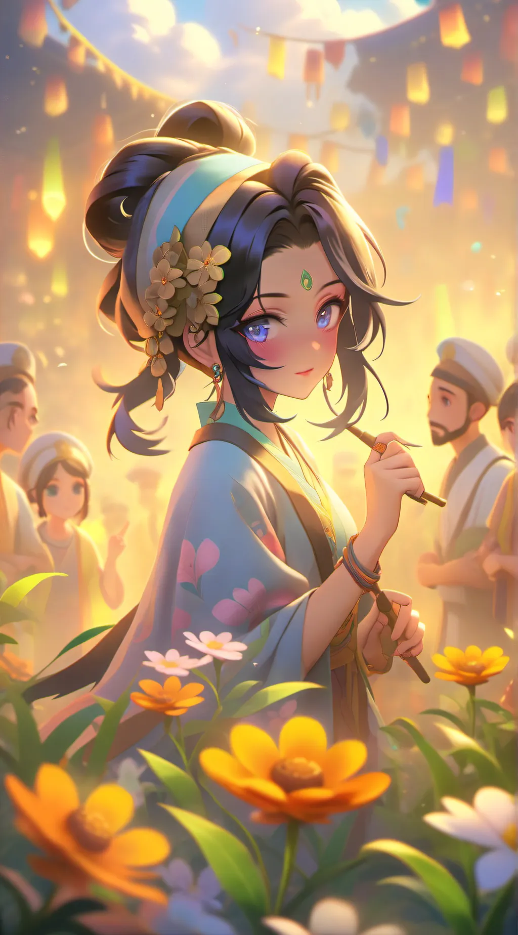 ai character: Demon Slayer! background