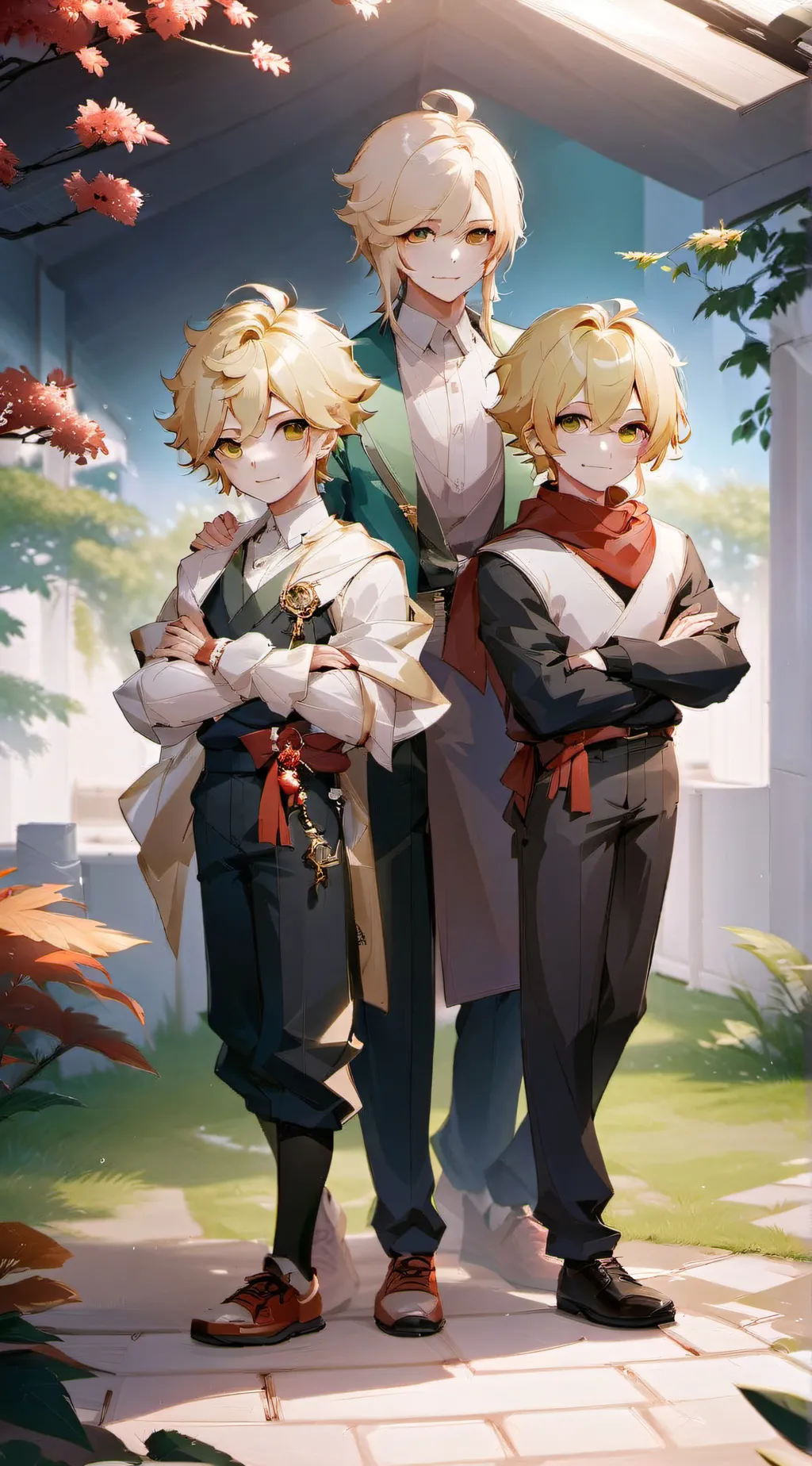 ai character: Rich older brother background