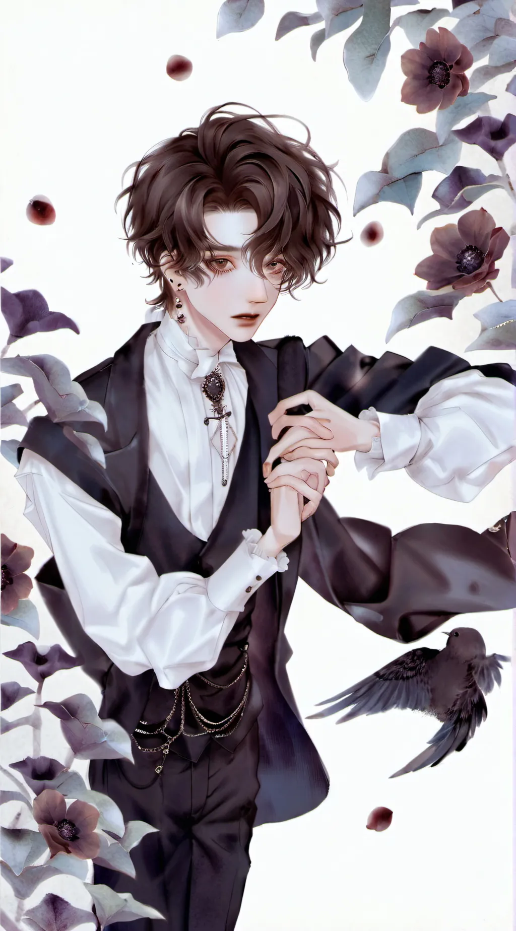 ai character: Mark  background