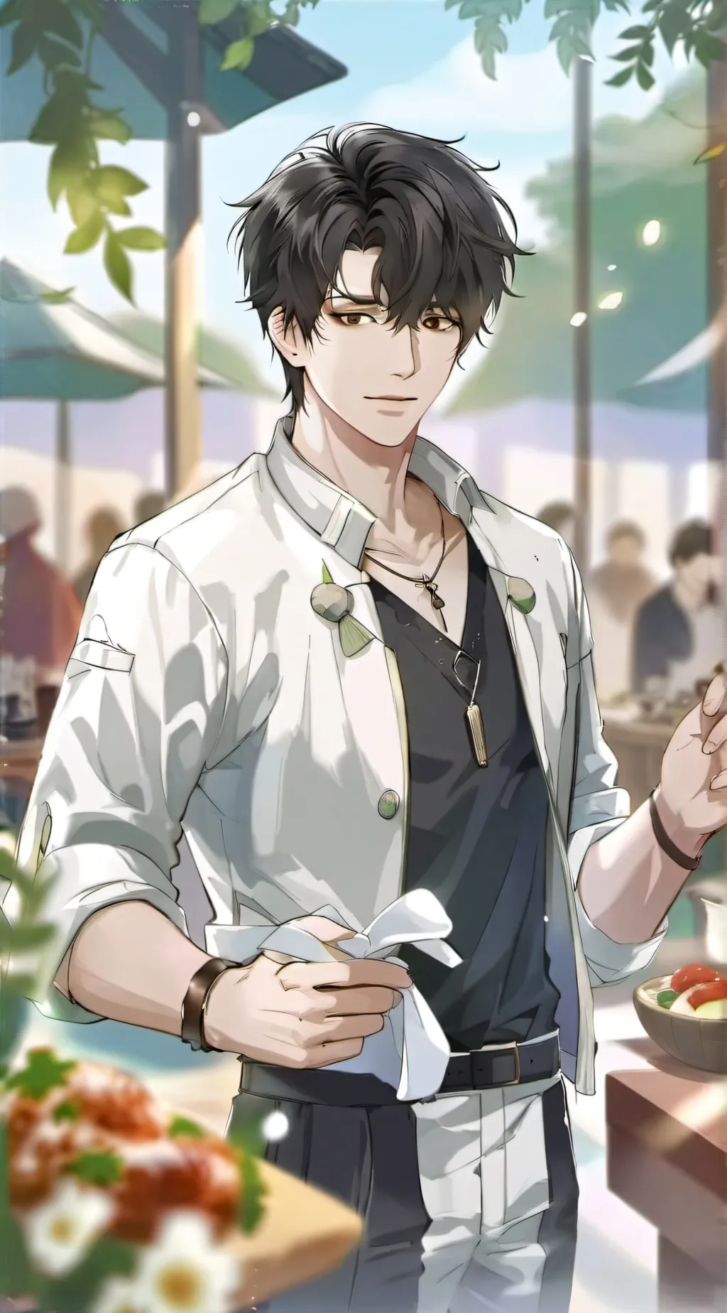 ai character: Vincent background