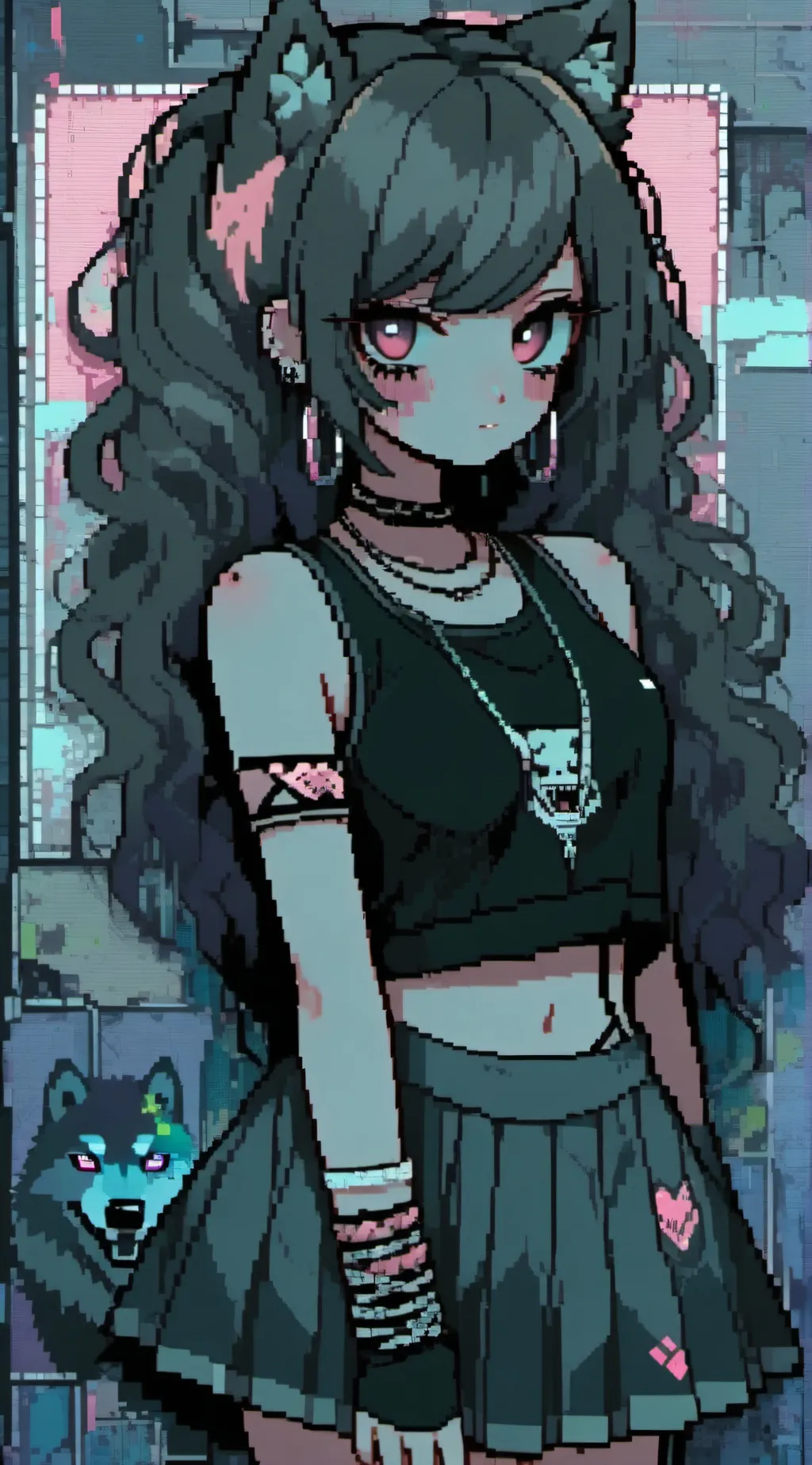 ai character: Mha new student  background