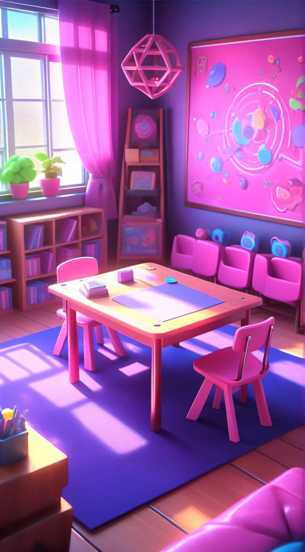 ai character: smc Orphanage! background