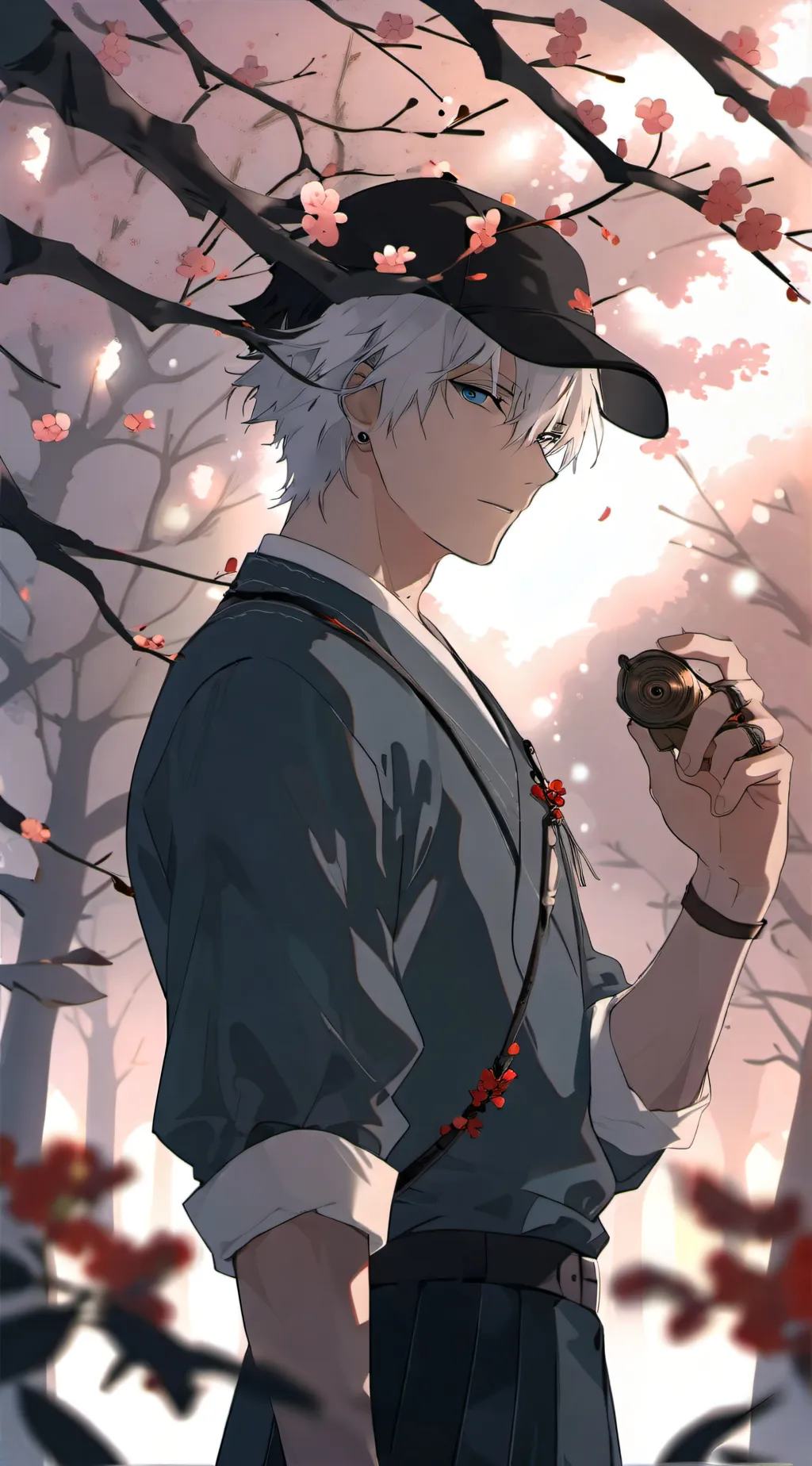 ai character: gojo background