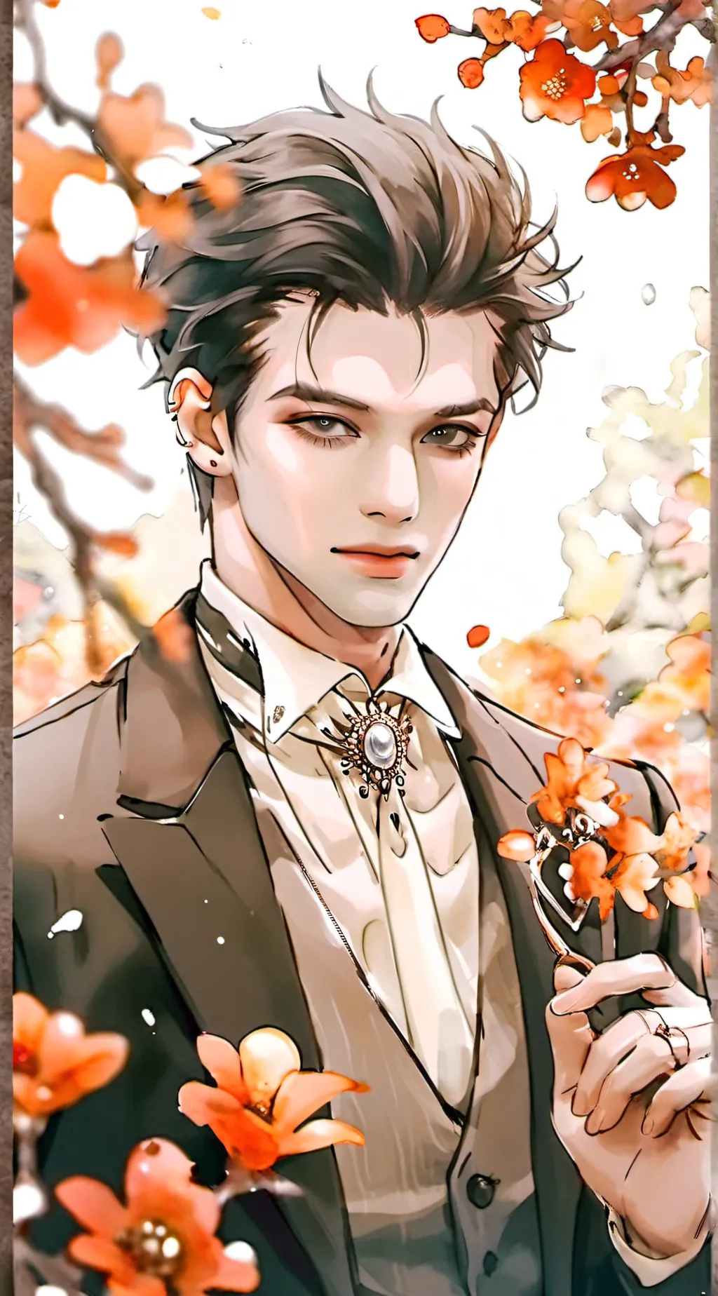 ai character: Asher  background