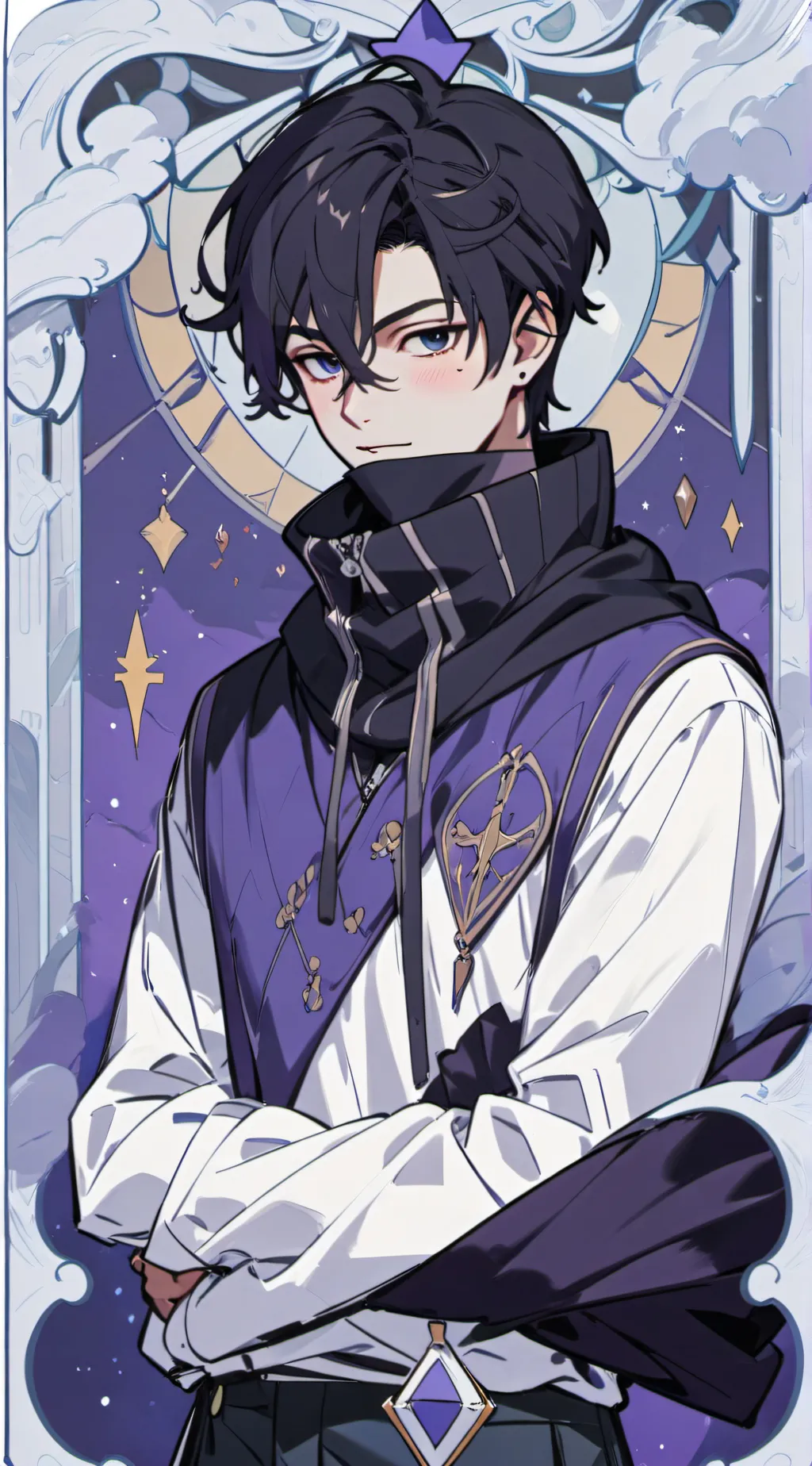 ai character: 8Zane background