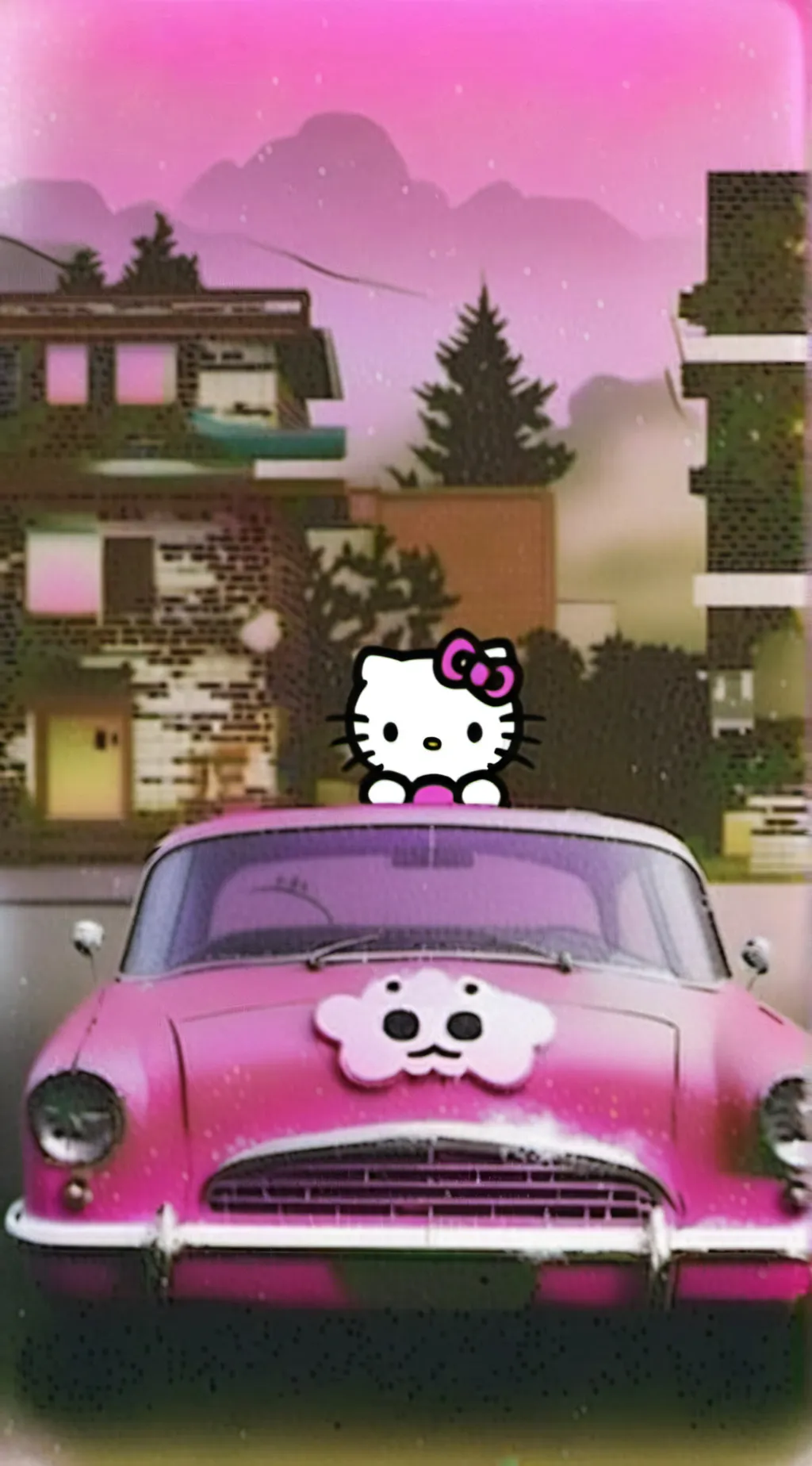 ai character: DRIVIN TO THERAPY♡ background