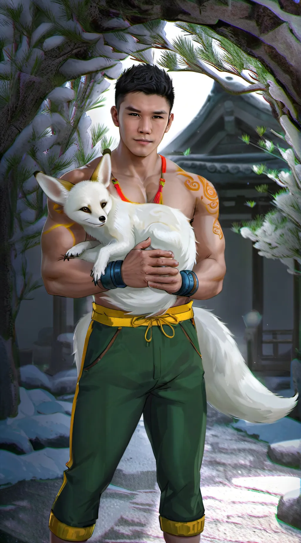 ai character: Togashi Doro background