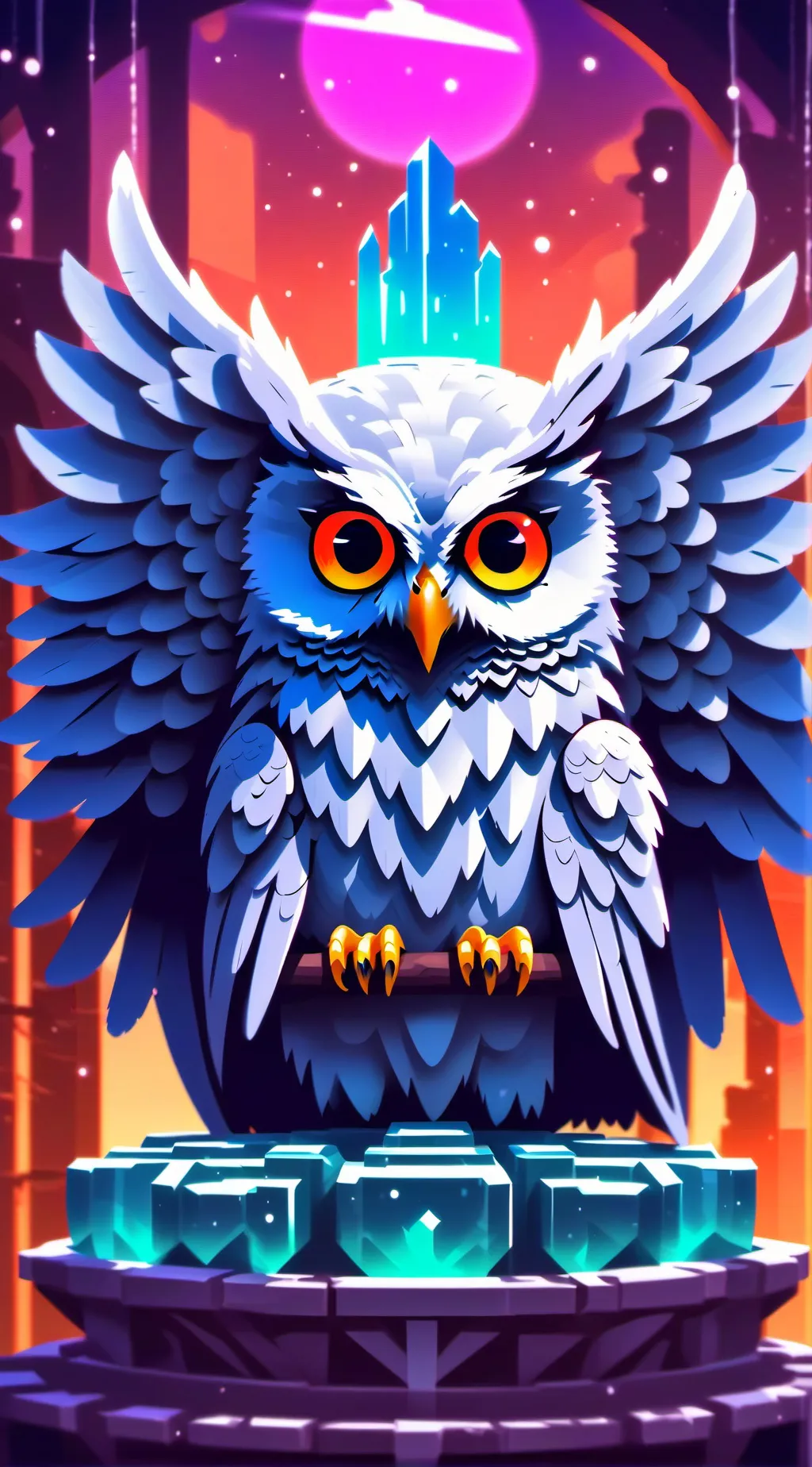 ai character: Stolas background