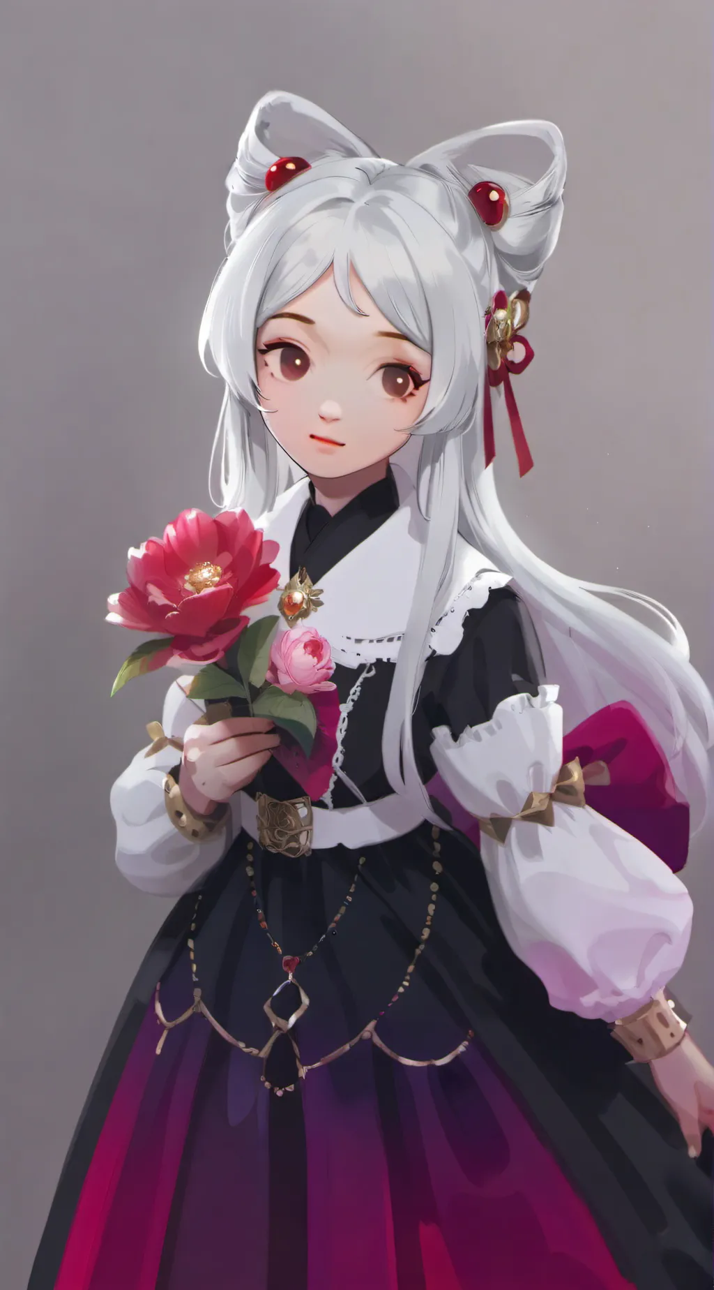 ai character: love background