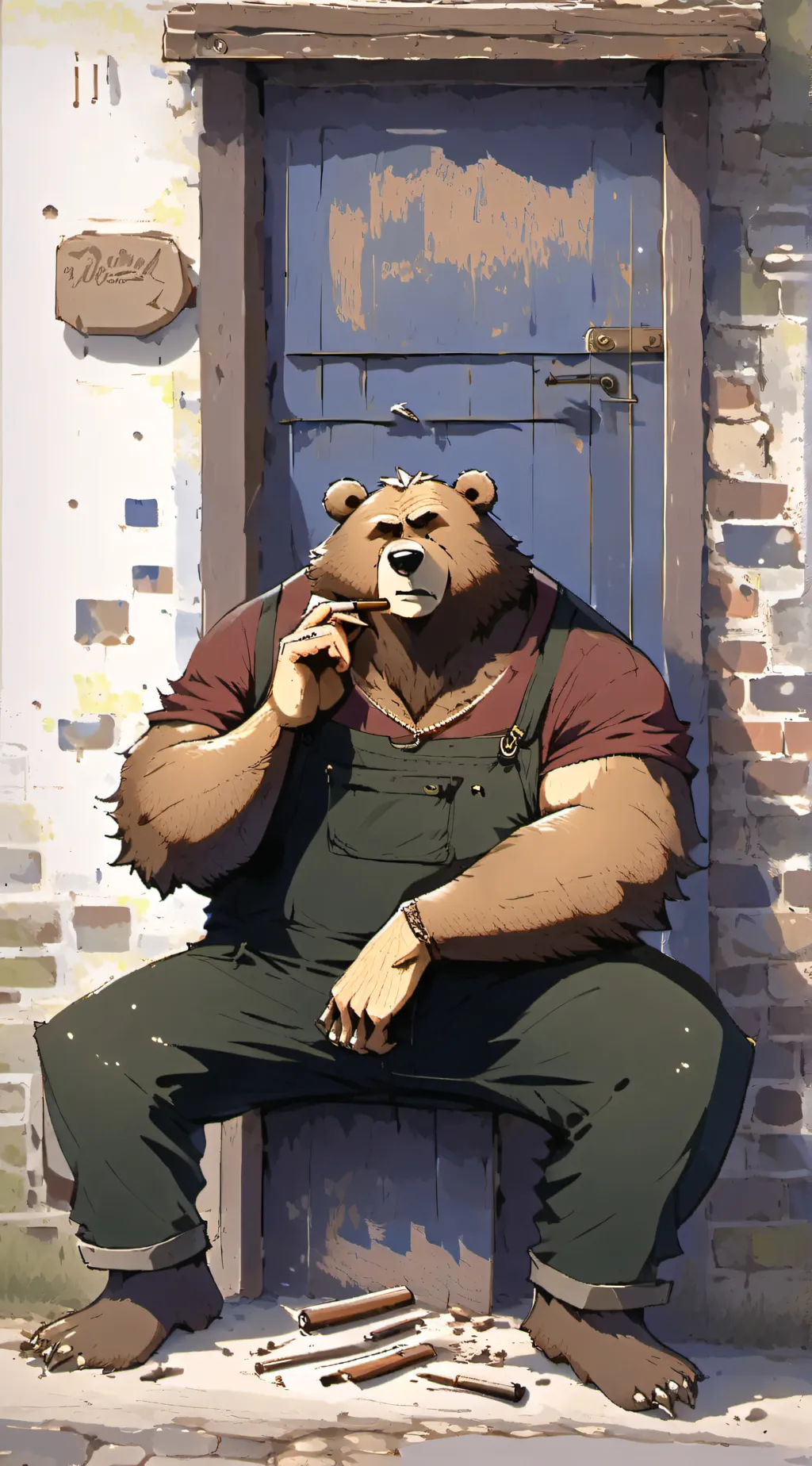 ai character: Rodrigo  background