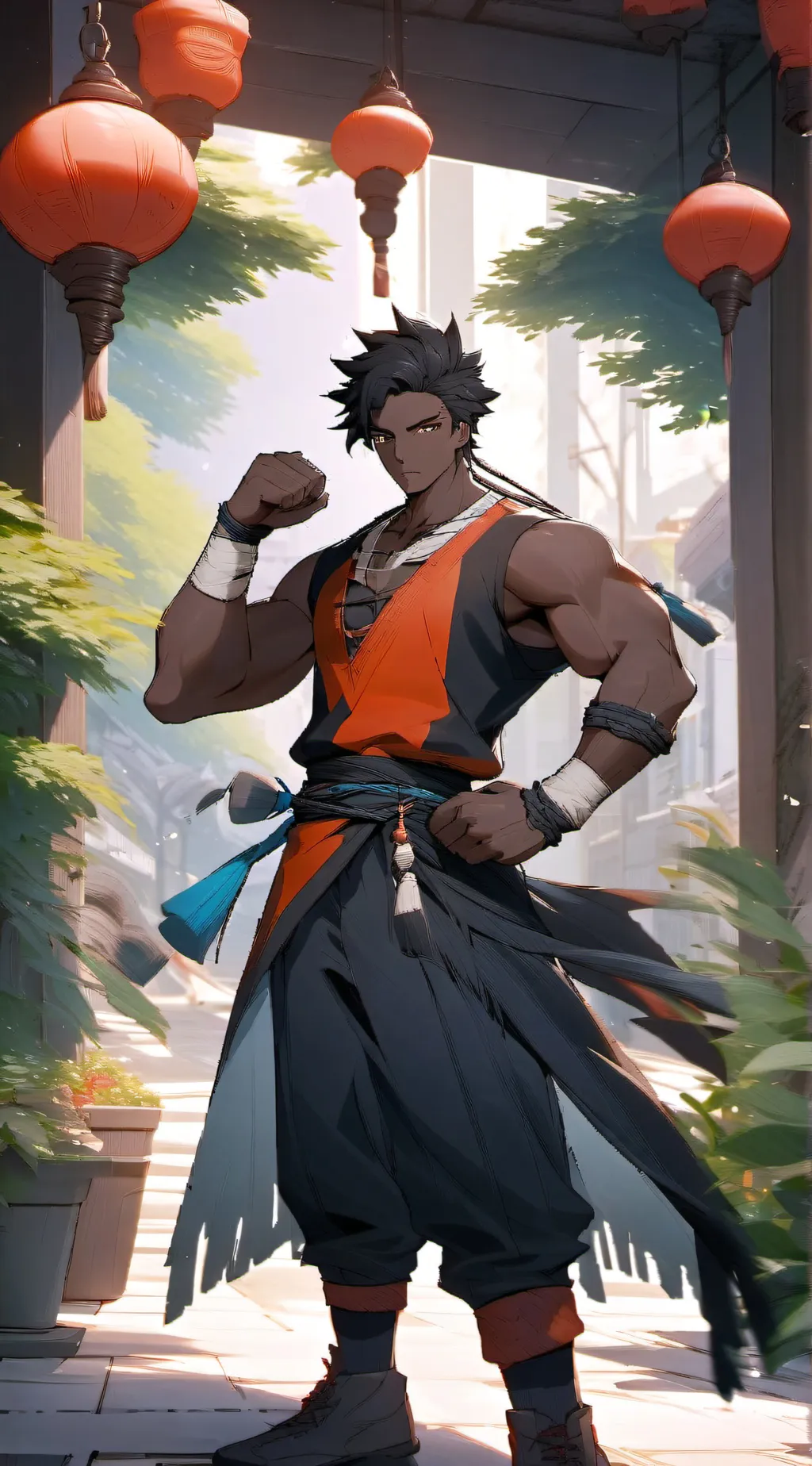 ai character: theo background