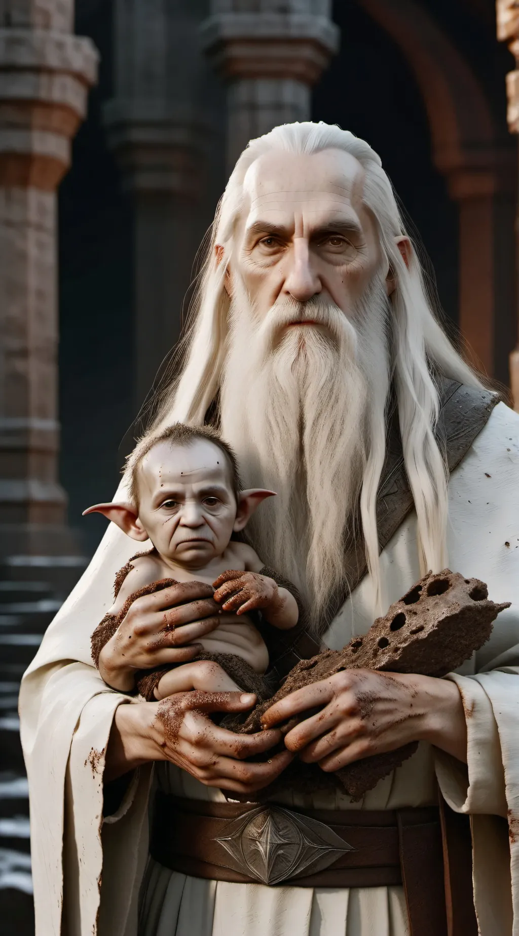 ai character: Saruman and Orclet background