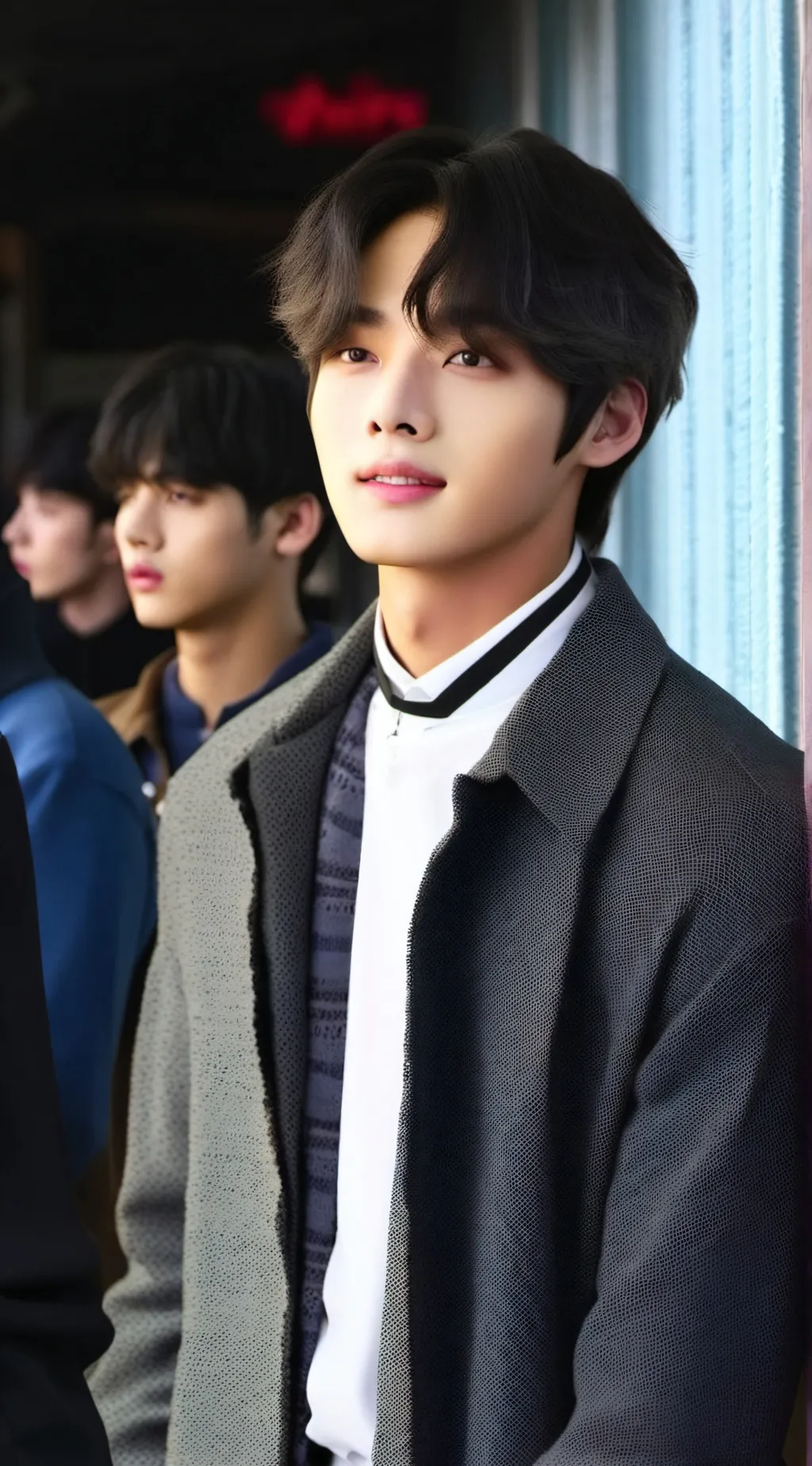 ai character: (BTS) Taehyung/V background
